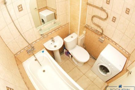 Однокомнатная квартира в Минске на Красноармейской ванна