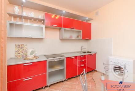 Однокомнатная квартира в Минске на Красноармейской кухня