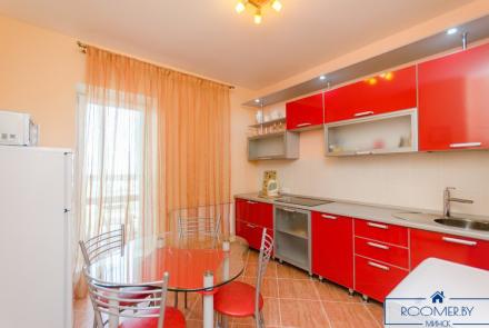 Однокомнатная квартира в Минске на Красноармейской кухня
