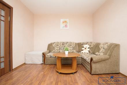 Однокомнатная квартира в Минске на Красноармейской спальня