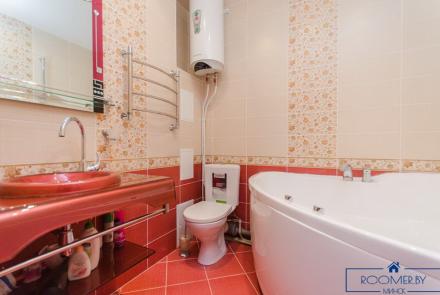 Однокомнатная квартира в Минске на Красноармейской ванна