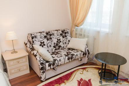 Однокомнатная квартира в Минске на Красноармейской спальня