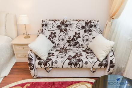 Однокомнатная квартира в Минске на Красноармейской спальня