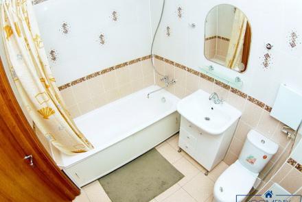 Однокомнатная квартира в Минске на Красноармейской ванна