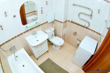 Однокомнатная квартира в Минске на Красноармейской ванна