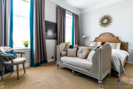 Квартира на сутки в Минске возле метро Купаловская спальня