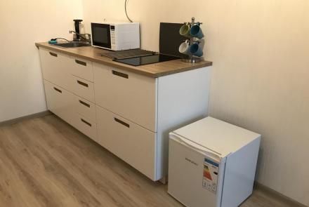 Трехкомнатная квартира на сутки в Минске на Ленинградской, 2 кухня