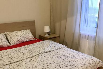 Трехкомнатная квартира на сутки в Минске на Ленинградской, 2 спальня