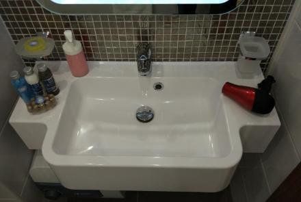 Однокомнатная квартира в Минске на проспекте Дзержинского ванна