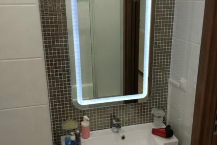 Однокомнатная квартира в Минске на проспекте Дзержинского ванна