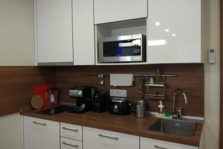 Однокомнатная квартира в Минске на проспекте Дзержинского кухня