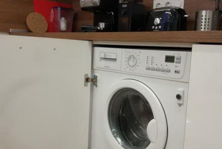 Однокомнатная квартира в Минске на проспекте Дзержинского кухня