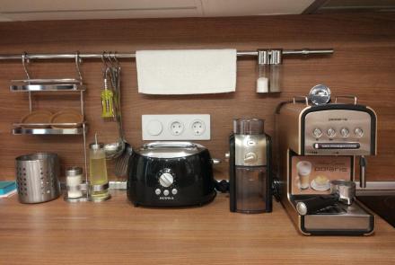 Однокомнатная квартира в Минске на проспекте Дзержинского кухня