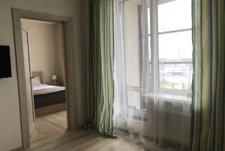 Трехкомнатная квартира на сутки в Минске на Ленинградской, 2 спальня