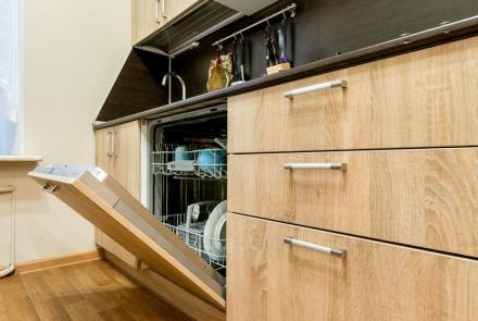 Четырехкомнатная квартира на сутки Минск Мясникова, 34 кухня