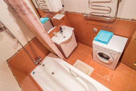 Однокомнатная квартира на сутки в Минске Гурского, 31 ванна