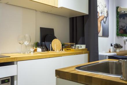 Квартира на сутки в Минске на Дзержинского, 9 кухня