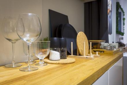 Квартира на сутки в Минске на Дзержинского, 9 кухня