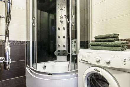 Однокомнатная квартира в Минске на проспекте Дзержинского ванна