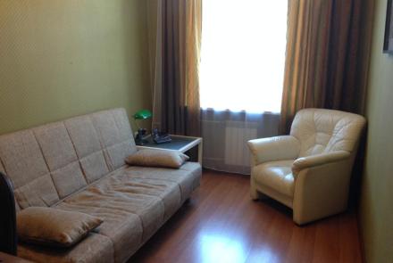 Трехкомнатная квартира посуточно в Минске на Короля, 18 гостиная