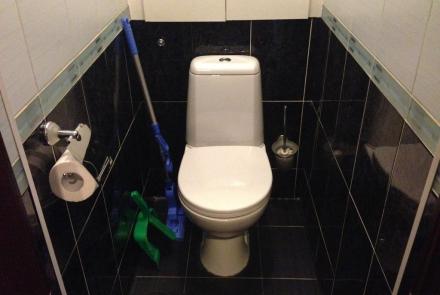 Трехкомнатная квартира посуточно в Минске на Короля, 18 санузел