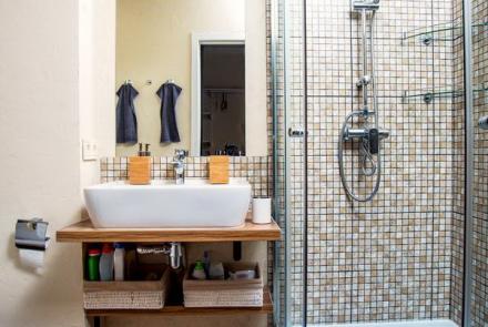 Квартира на сутки в Минске возле метро Площадь Ленина ванна