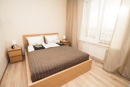 Трехкомнатная квартира на сутки в Минске на Ленинградской, 2 спальня