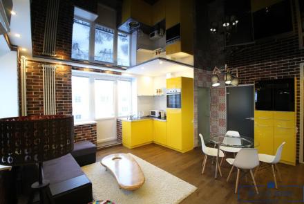 Двухкомнатная квартира на сутки Дзержинского кухня