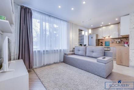 Двухкомнатная квартира на сутки Дзержинского гостиная