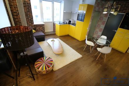 Двухкомнатная квартира на сутки Дзержинского гостиная