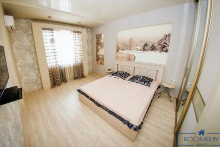 Двухкомнатная квартира на сутки Гурского спальня