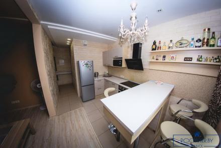 Двухкомнатная квартира на сутки Гурского гостиная