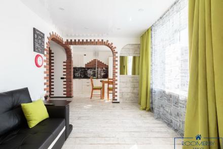 Двухкомнатная квартира на сутки Минск Ленинградская гостиная