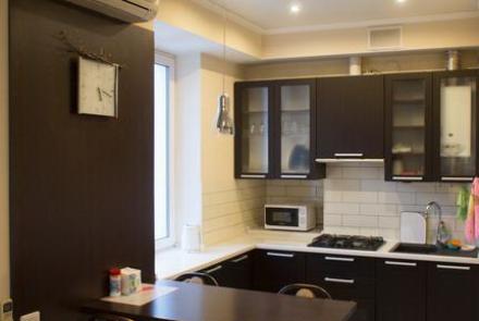 Двухкомнатная квартира посуточно Минск Короля кухня