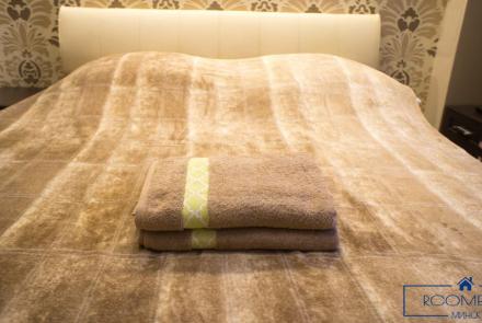 Двухкомнатная квартира посуточно Минск Короля спальня