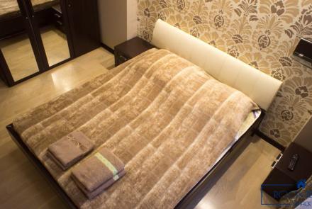 Двухкомнатная квартира посуточно Минск Короля спальня