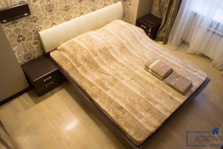 Двухкомнатная квартира посуточно Минск Короля спальня