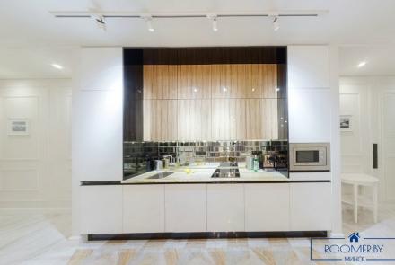 Квартира на сутки в Минске на улице Ленинградская, 2 кухня