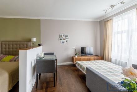 Квартира на сутки в Минске возле метро Площадь Ленина гостиная