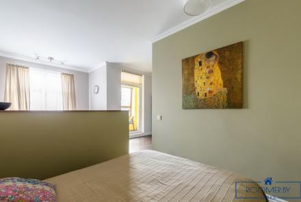 Квартира на сутки в Минске возле метро Площадь Ленина спальня