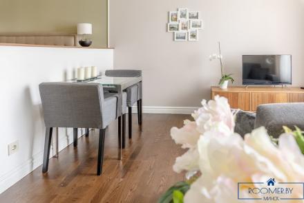 Квартира на сутки в Минске возле метро Площадь Ленина кухня