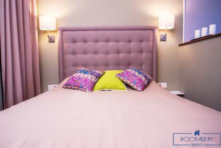 Квартира на сутки в Минске возле метро Площадь Ленина спальня