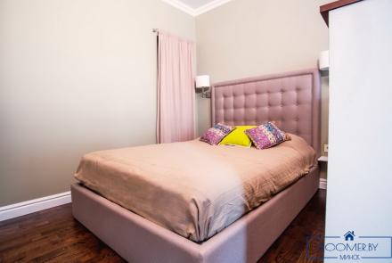 Квартира на сутки в Минске возле метро Площадь Ленина спальня