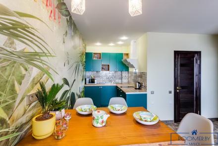 Апартаменты посуточно в Минске Короля кухня