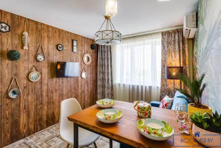 Апартаменты посуточно в Минске Короля кухня