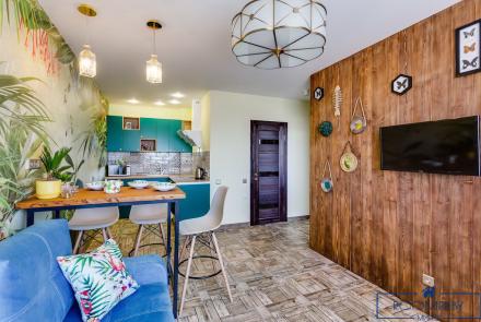 Апартаменты посуточно в Минске Короля кухня