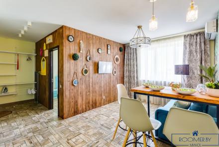 Апартаменты посуточно в Минске Короля кухня