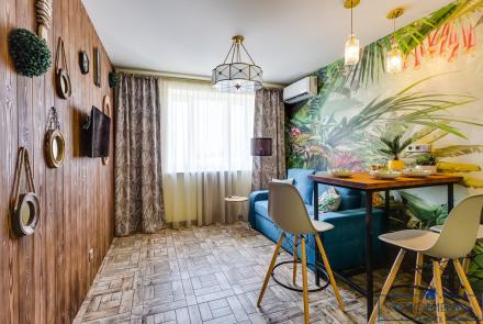 Апартаменты посуточно в Минске Короля кухня