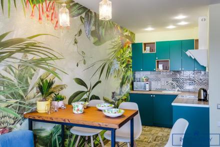 Апартаменты посуточно в Минске Короля кухня