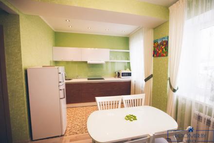 Однокомнатная квартира на сутки в Минске Дзержинского кухня